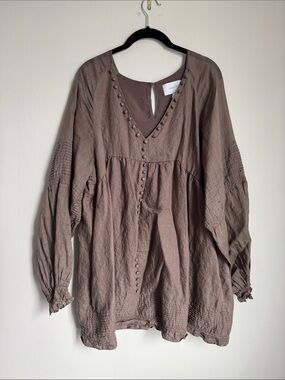 JOSLIN LILLIAN LINEN DRESS